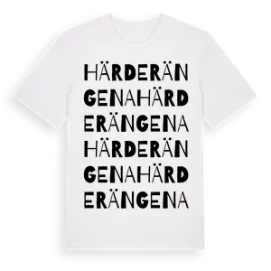 Härderängena ordlek t-shirt – ekologisk bomull t-shirt från Pinshirt