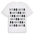 Hårga ordlek t-shirt