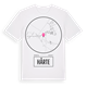 Hårte t-shirt