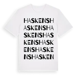 Haskens ordlek t-shirt – ekologisk bomull t-shirt från Pinshirt