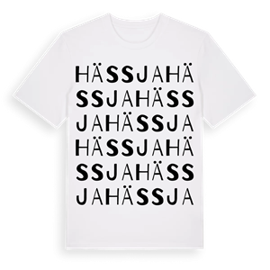 Hässja ordlek t-shirt – ekologisk bomull t-shirt från Pinshirt