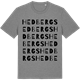Mid Heather Gray t-shirt med Hedbergs ordlek t-shirt