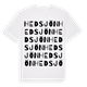 Hedsjön ordlek t-shirt