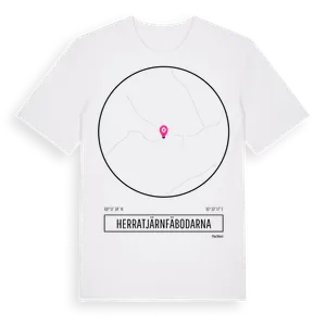 Herratjärnfäbodarna t-shirt – ekologisk bomull t-shirt från Pinshirt
