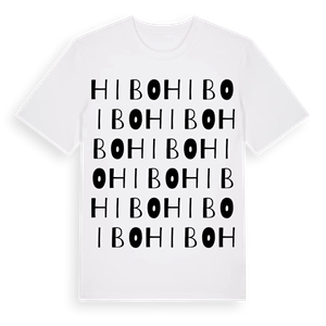 Hibo ordlek t-shirt – ekologisk bomull t-shirt från Pinshirt