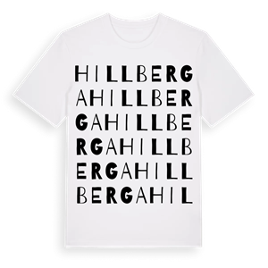 Hillberga ordlek t-shirt – ekologisk bomull t-shirt från Pinshirt