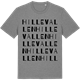 Mid Heather Gray t-shirt med Hillevallen ordlek t-shirt