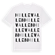 Hillevallen ordlek t-shirt