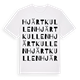 Hjärtkullen ordlek t-shirt