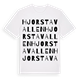 Hjorstavallen ordlek t-shirt