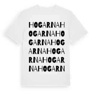 Hogarna ordlek t-shirt – ekologisk bomull t-shirt från Pinshirt