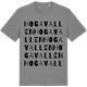 Mid Heather Gray t-shirt med Hogavallen ordlek t-shirt