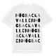 Högbackavallen ordlek t-shirt