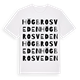 Högbrosveden ordlek t-shirt