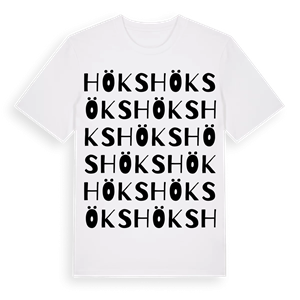 Höks ordlek t-shirt – ekologisk bomull t-shirt från Pinshirt