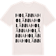 Vintage White t-shirt med Holänna ordlek t-shirt