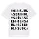 Holmsjö kasern ordlek t-shirt