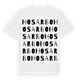Hosarbo ordlek t-shirt