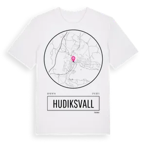 Hudiksvall t-shirt – ekologisk bomull t-shirt från Pinshirt