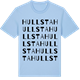 Blue Soul t-shirt med Hullsta ordlek t-shirt