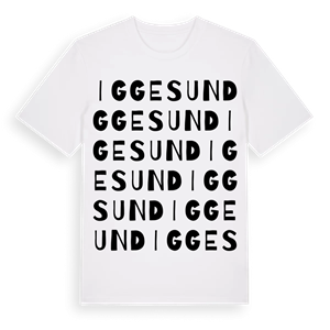 Iggesund ordlek t-shirt – ekologisk bomull t-shirt från Pinshirt