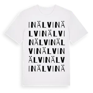 Inälv ordlek t-shirt – ekologisk bomull t-shirt från Pinshirt