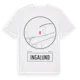 White t-shirt med Ingalund t-shirt