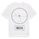 White t-shirt med Ingsta t-shirt