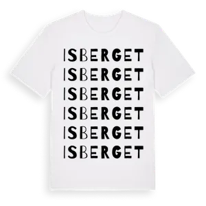 Isberget ordlek t-shirt – ekologisk bomull t-shirt från Pinshirt