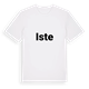 Iste fetstil t-shirt