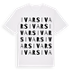 White t-shirt med Ivars ordlek t-shirt