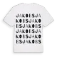 Jakobs ordlek t-shirt