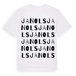 Jan Ols ordlek t-shirt – ekologisk bomull t-shirt från Pinshirt