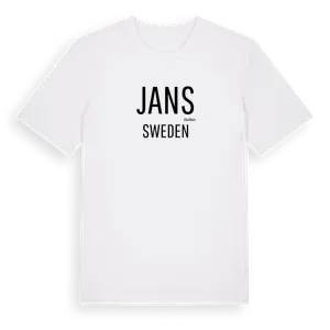 Jans i Sverige t-shirt – ekologisk bomull t-shirt från Pinshirt