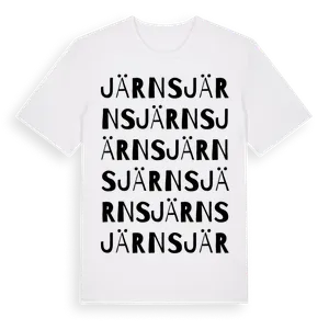 Järns ordlek t-shirt – ekologisk bomull t-shirt från Pinshirt