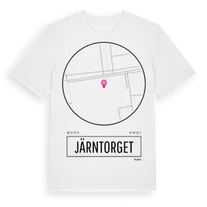 Järntorget t-shirt – ekologisk bomull t-shirt från Pinshirt