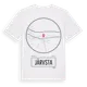 White t-shirt med Järvsta t-shirt