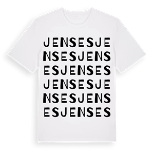 Jenses ordlek t-shirt – ekologisk bomull t-shirt från Pinshirt