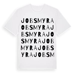 Jobsmyra ordlek t-shirt – ekologisk bomull t-shirt från Pinshirt