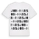 Jon-Hans ordlek t-shirt