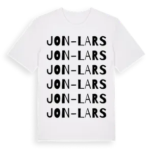 Jon-Lars ordlek t-shirt – ekologisk bomull t-shirt från Pinshirt