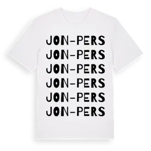 Jon-Pers ordlek t-shirt – ekologisk bomull t-shirt från Pinshirt