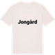 Vintage White t-shirt med Jongård fetstil t-shirt