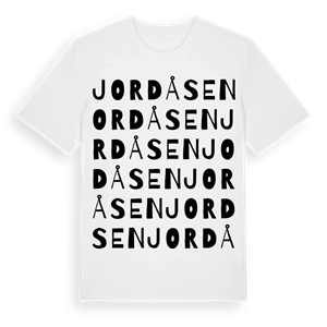 Jordåsen ordlek t-shirt – ekologisk bomull t-shirt från Pinshirt
