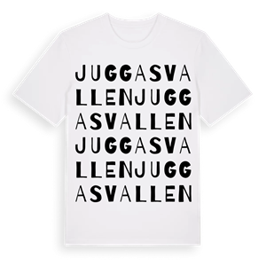 Juggasvallen ordlek t-shirt – ekologisk bomull t-shirt från Pinshirt