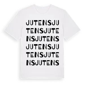 Jutens ordlek t-shirt – ekologisk bomull t-shirt från Pinshirt