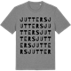 Mid Heather Gray t-shirt med Jutters ordlek t-shirt