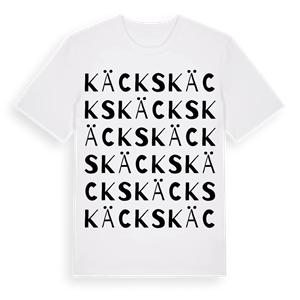 Käcks ordlek t-shirt – ekologisk bomull t-shirt från Pinshirt