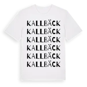 Kallbäck ordlek t-shirt – ekologisk bomull t-shirt från Pinshirt