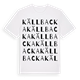 Källbacka ordlek t-shirt